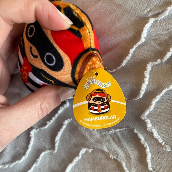 NWT Squishmallows/McDonald's Collectibles - Hamburgler - Picture 5 of 5